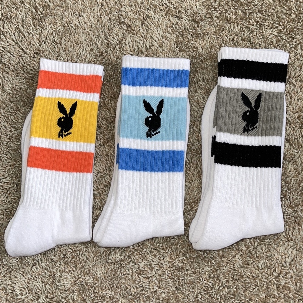 🐇 Playboy Bunny | Iconic Crew Socks - Picture 7 of 7